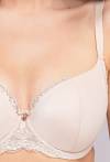 BH AV 2256 Beige – eleganter Halbschalen-BH mit Spitze