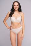 BH AV 2256 Beige – eleganter Halbschalen-BH mit Spitze
