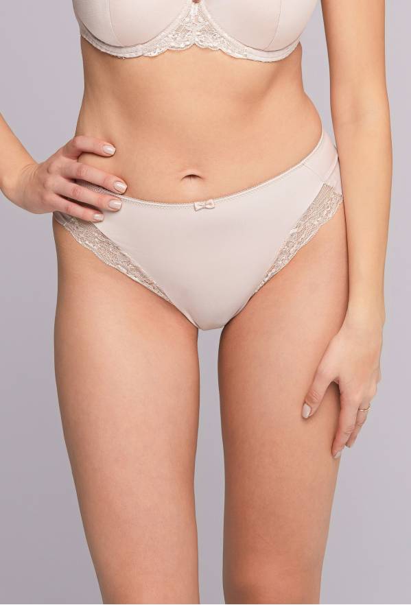 Kalhotky AV 2256 Beige – pohodlí a komfort s krajkovým detailem