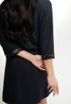 Nachthemd + Bademantel aus Viskose – ein elegantes Set