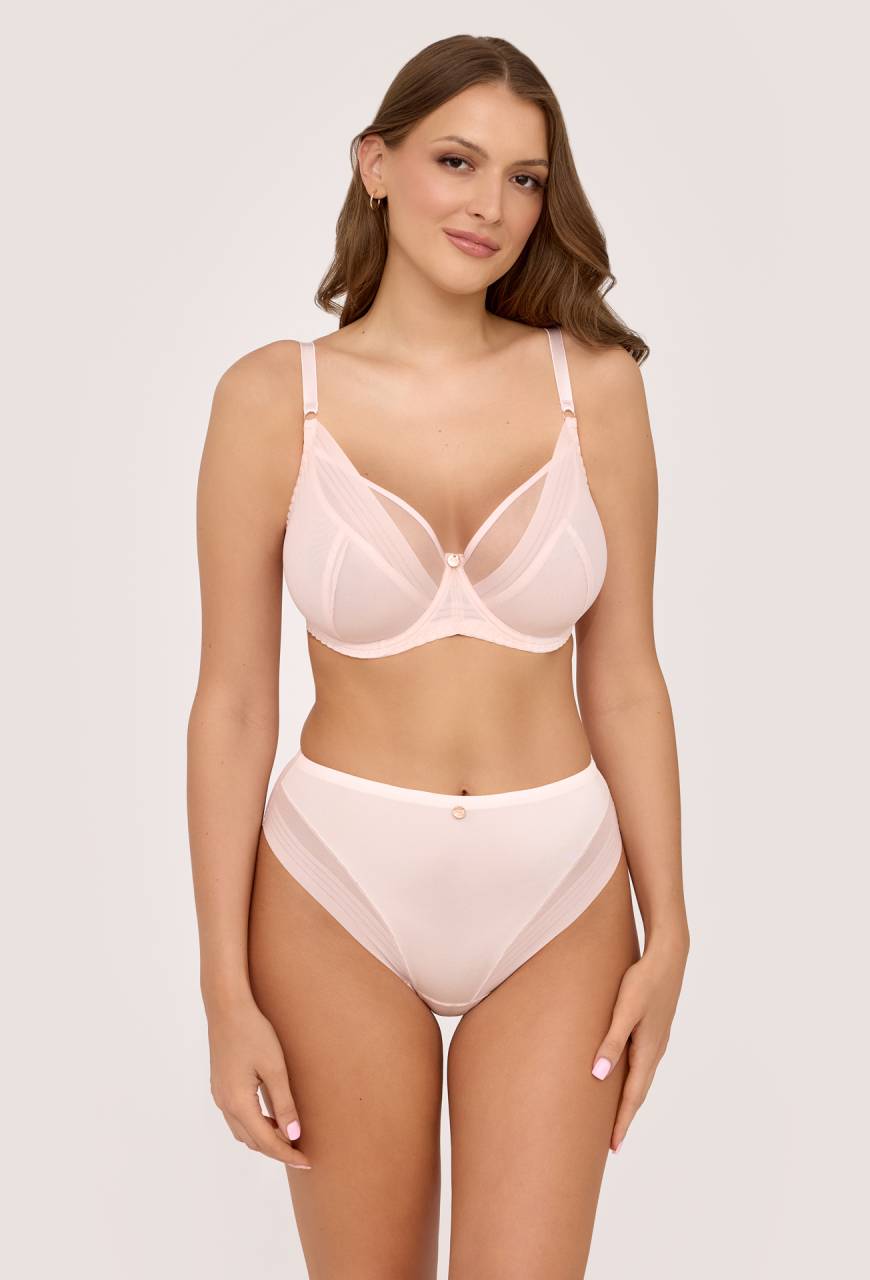 Brazyliany AV 2231/B Powdery – pudrowy róż, tiul, zmysłowe