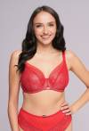 BH AV 2252 Soft – rot, aus Spitze, mit Bügeln