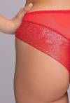 Brazyliany AV 2252/B - czerwone koronkowe | Zmysłowa bielizna damska