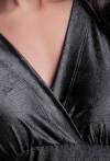 Elegantní černé dámské body s dlouhým rukávem | AVA Lingerie