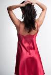Satin-Nachthemd AVA mit Spitze | Elegantes Nachthemd