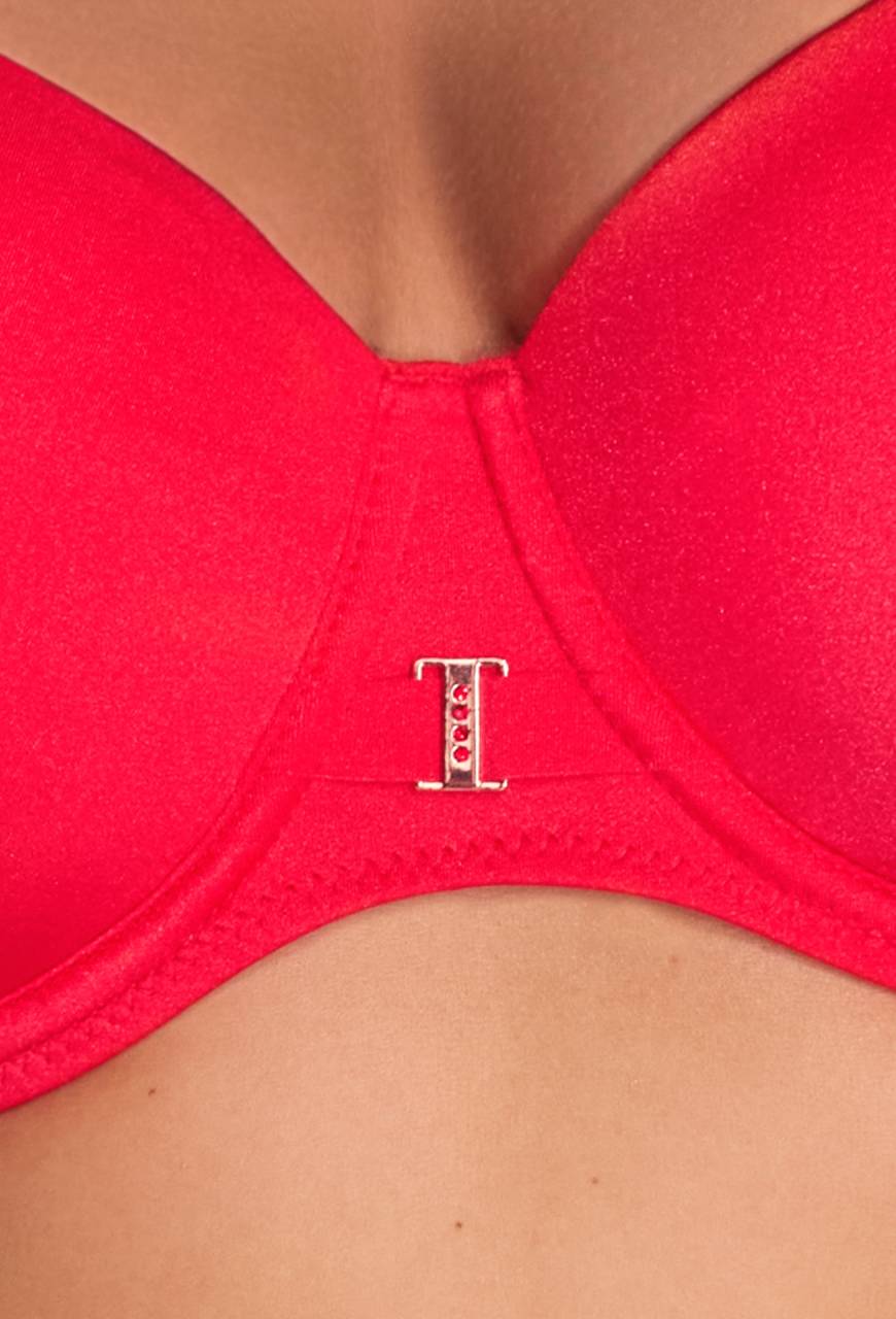 Bra SK 256 Half Cup Scarlet