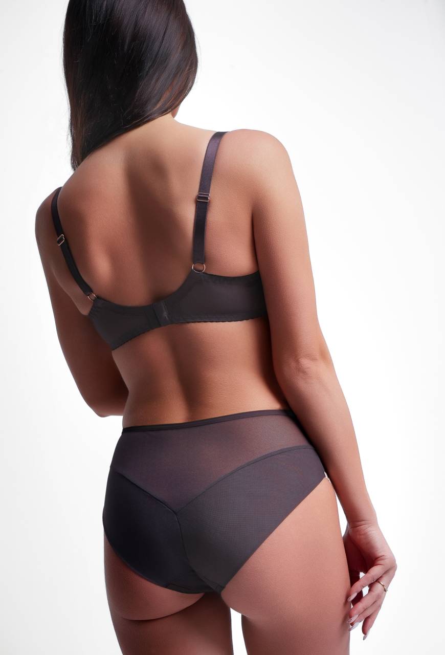 Biustonosz AV 2268 Semi Soft Cold Espresso - sprawdzona konstrukcja