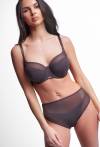 Slip AV 2268 Cold Espresso – dezente Transparenzen