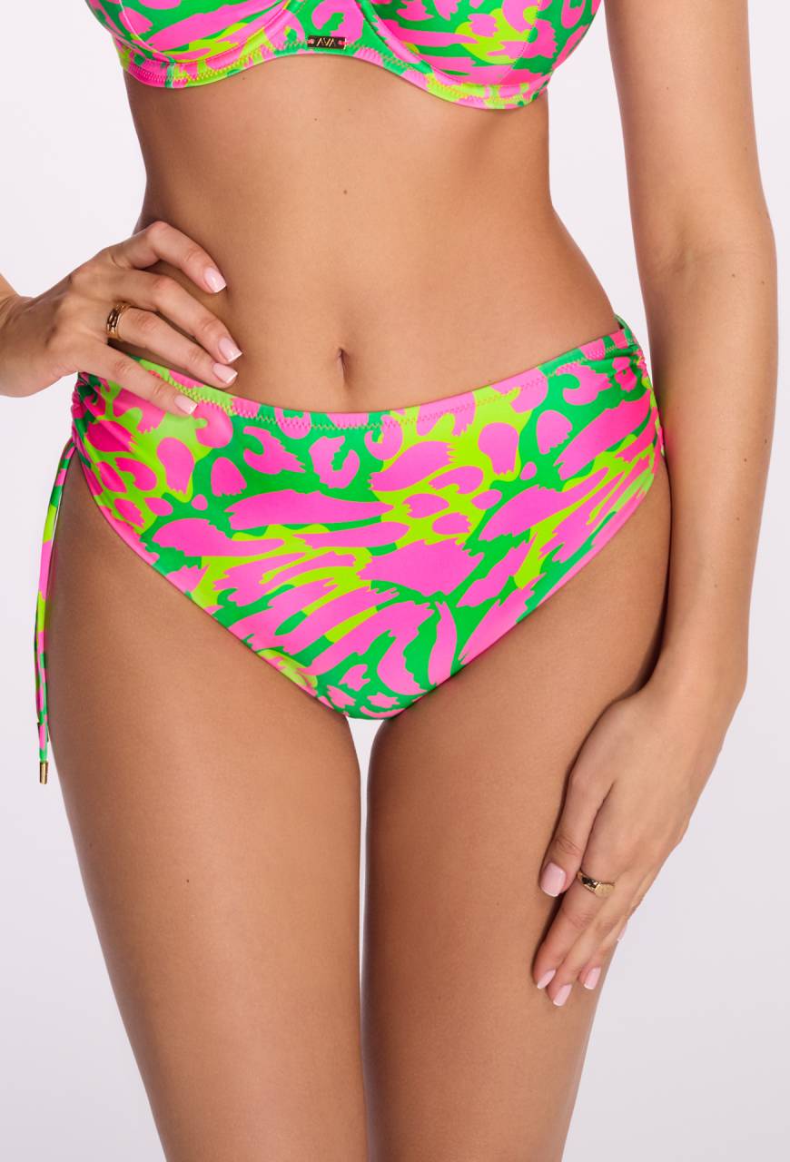 Badehose SF 246/2 mit verstellbarem Bund – Neon-Print | AVA