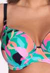 Bade-BH SK 251 Soft mit Bügeln – tropisches Muster | AVA