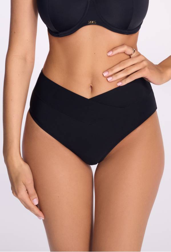 Czarne Brazyliany Kąpielowe SF 13/19/B Black – Modelujące | AVA