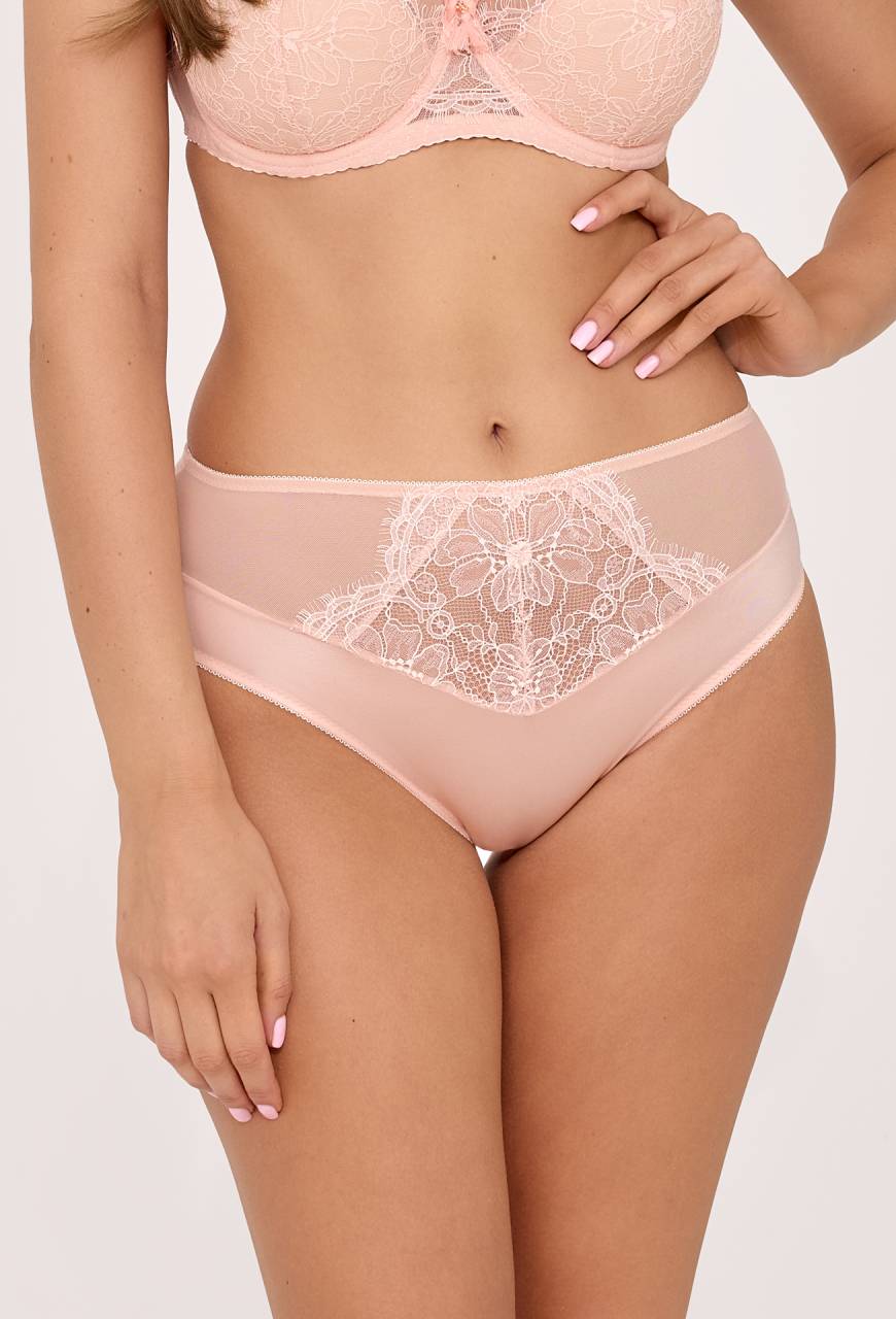 AV 2222/B Apricot – Spitzen-Bikinihöschen mit hohem Tragekomfort | AVA
