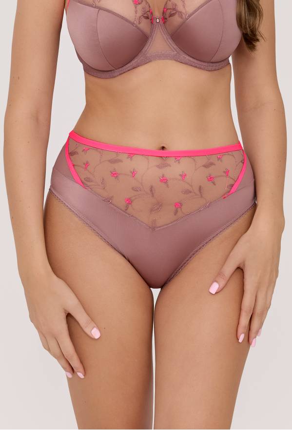 Slip AV 2217 Mocha Rose – Bestickter Damenslip | AVA