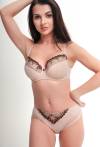 Figi AV 2265 Chocolate Beige – Eleganckie z Haftem | AVA