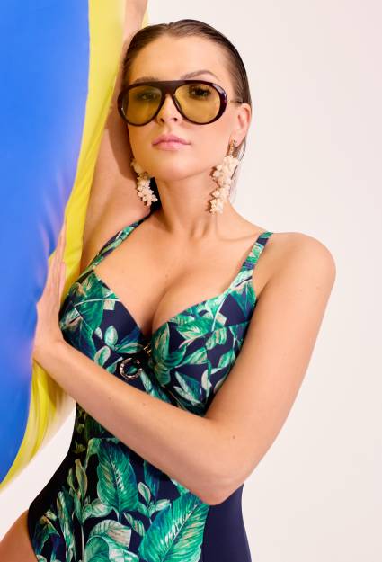 SKJ 66 Leafine One-Piece Swimsuit