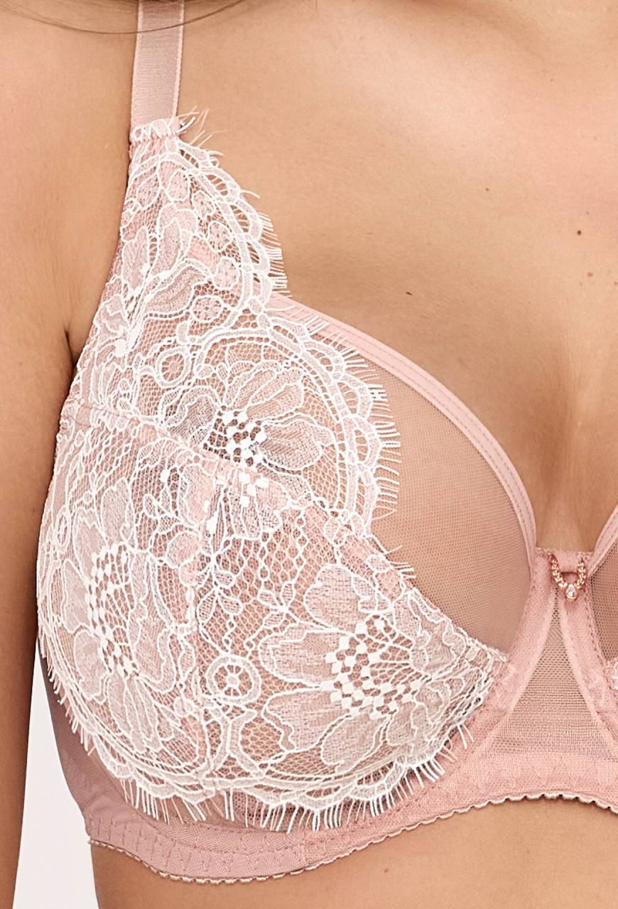 Biustonosz soft AV 2224 pudrowy róż – elegancki i komfortowy
