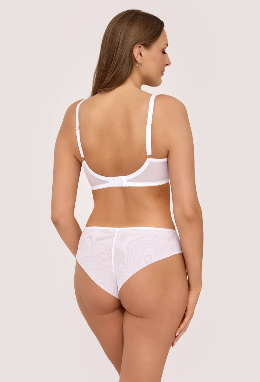 Biustonosz AV 2241 Soft Side Support – miękki z haftem | AVA Lingerie