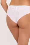 Brazyliany AV 2241/B White – haftowane, klasyczne | AVA Lingerie