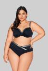 SK 224 Full Cup Black Bra
