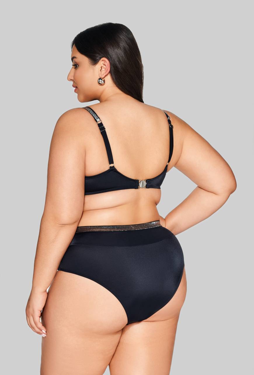 Czarny biustonosz kąpielowy SK 224 Full Cup – elegancja | Ava Lingerie