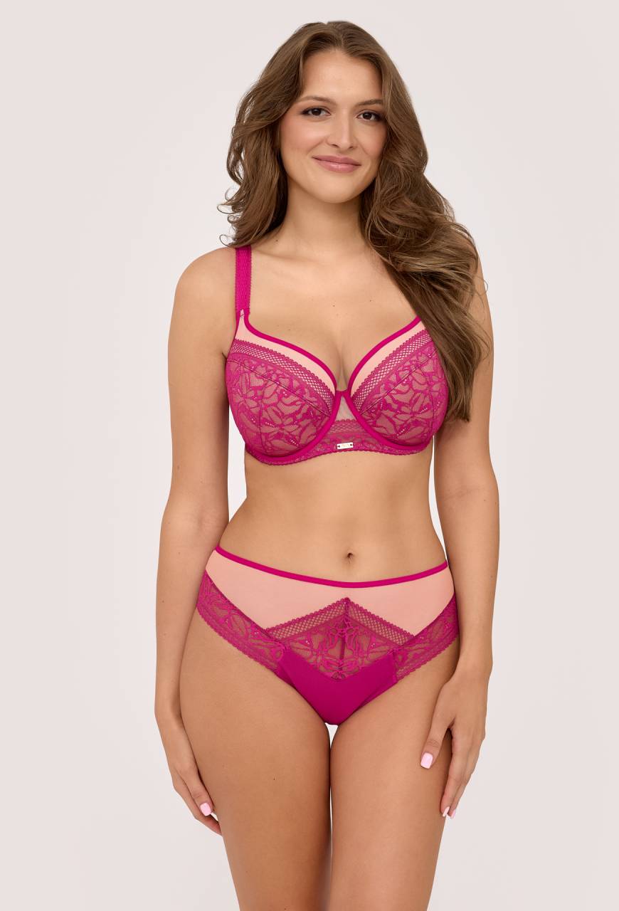 AV 2219 Semi Soft Fuchsia Bra