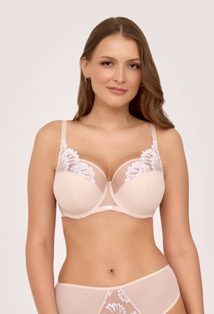 AV 2239 Cashmere Semi Soft | Elegancki biustonosz z haftem
