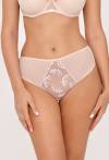 Figi AV 2239 Cashmere | Eleganckie figi z haftem