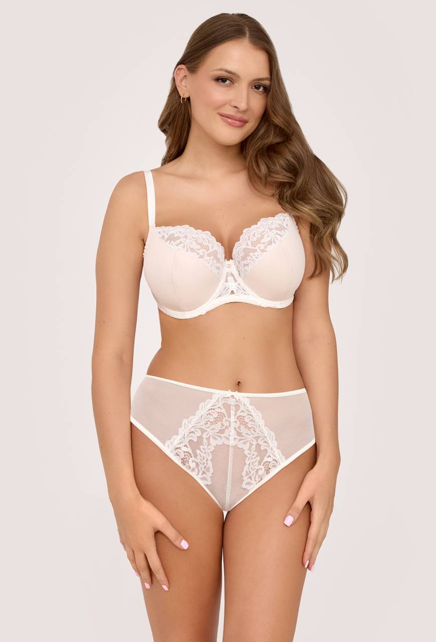 Figi AV 2237 Creamy Beige – Koronkowe Figi | AVA Lingerie