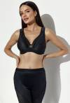 Biustonosz soft AV 2307 Comfort czarny – wygodne podtrzymanie | AVA