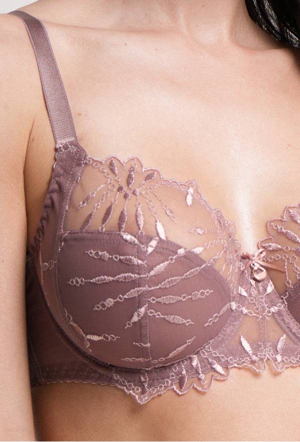 AV 2313 Soft Coffee Rose Bra