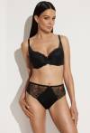Biustonosz Balkonetka AV 2315 Black – czarna koronka I AVA Lingerie