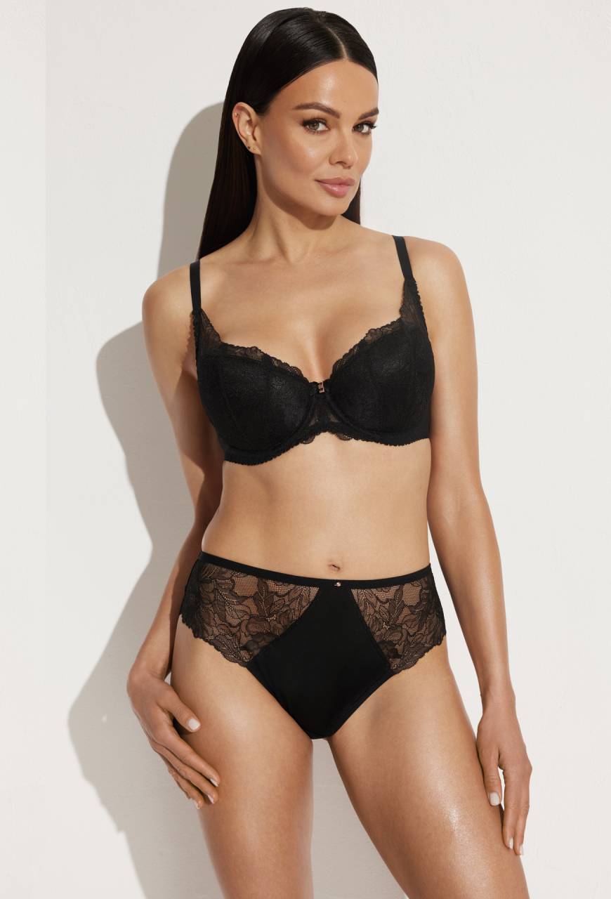 AV 2315 Balconette Bra – Black