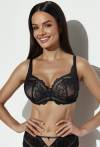 Podprsenka AV 2290 Push-Up Balconette, černá