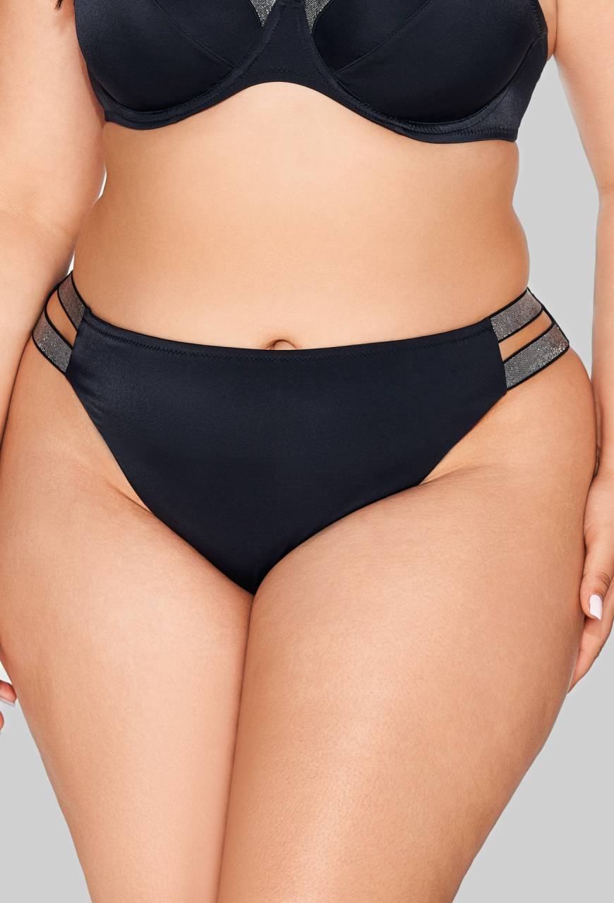 Brazyliany kąpielowe SF 225/16/B – klasyczna czerń  | AVA Lingerie
